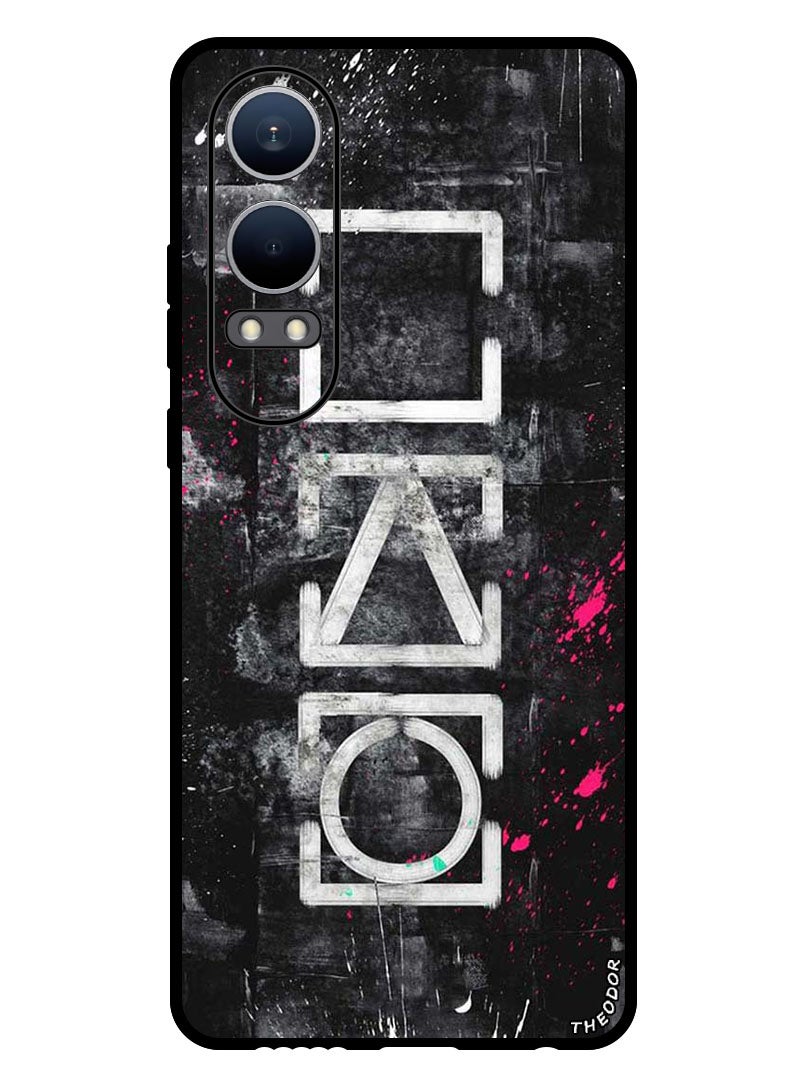 Theodor Protective Case Anti Scratch Shock Proof Bumper Cover For OnePlus Nord CE4 Lite Squid Symbols - Image 1