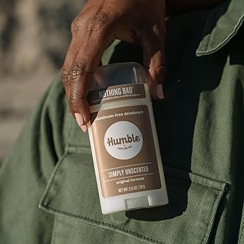 HUMBLE SIMPLE AND TRUE. Humble All Natural Deodorant Aluminum And Paraben Free Cruelty Free Men And Women Deodorant Unscented 1Pack - Image 2