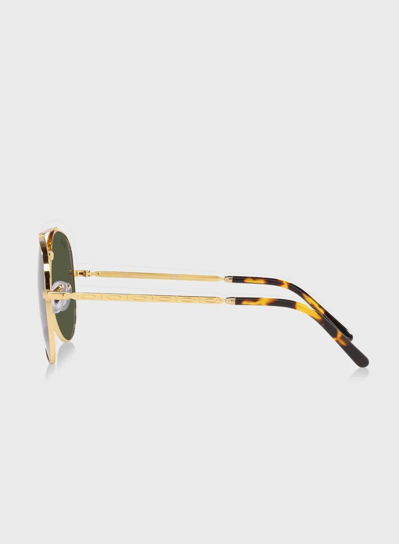 Ray-Ban 0Rb3625 New Aviator Sunglasses