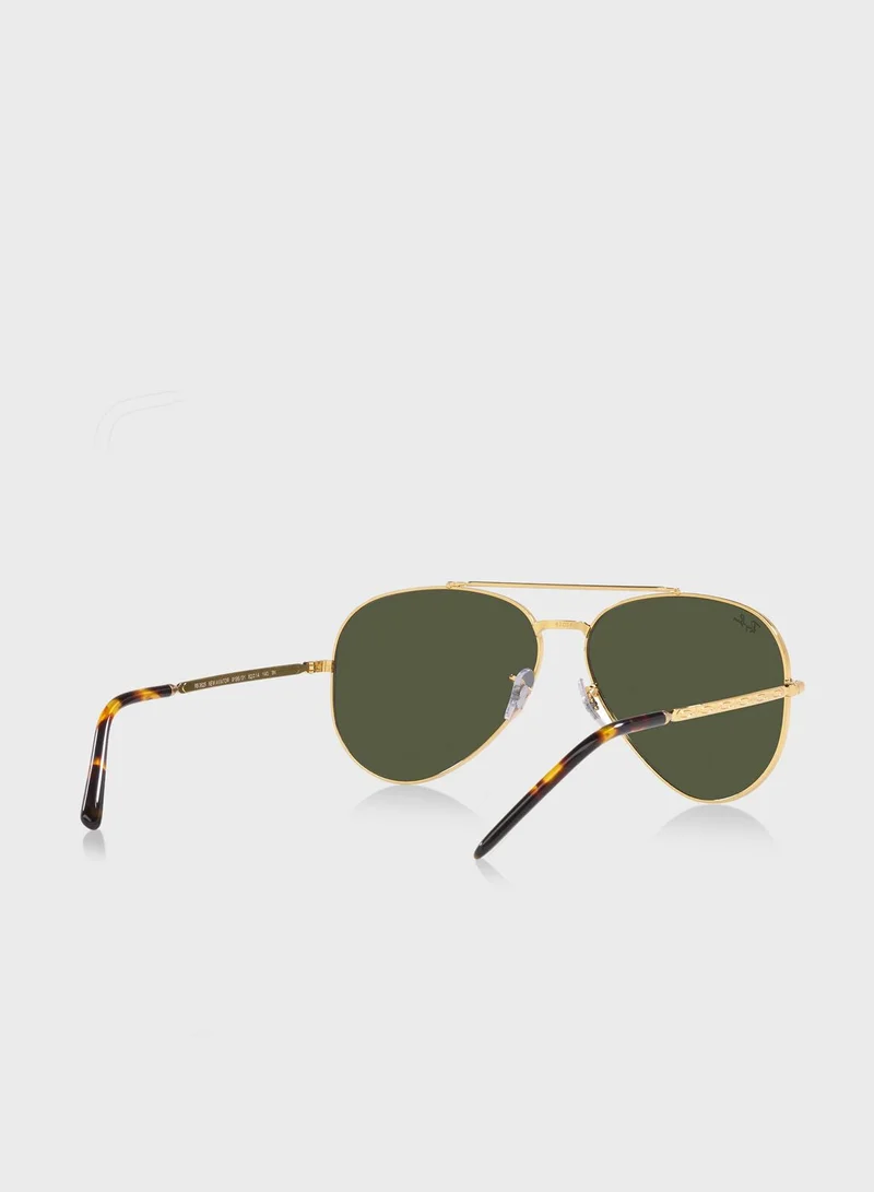 Ray-Ban 0Rb3625 New Aviator Sunglasses