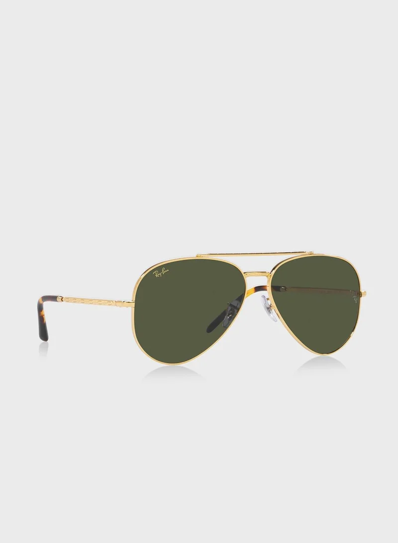 Ray-Ban 0Rb3625 New Aviator Sunglasses