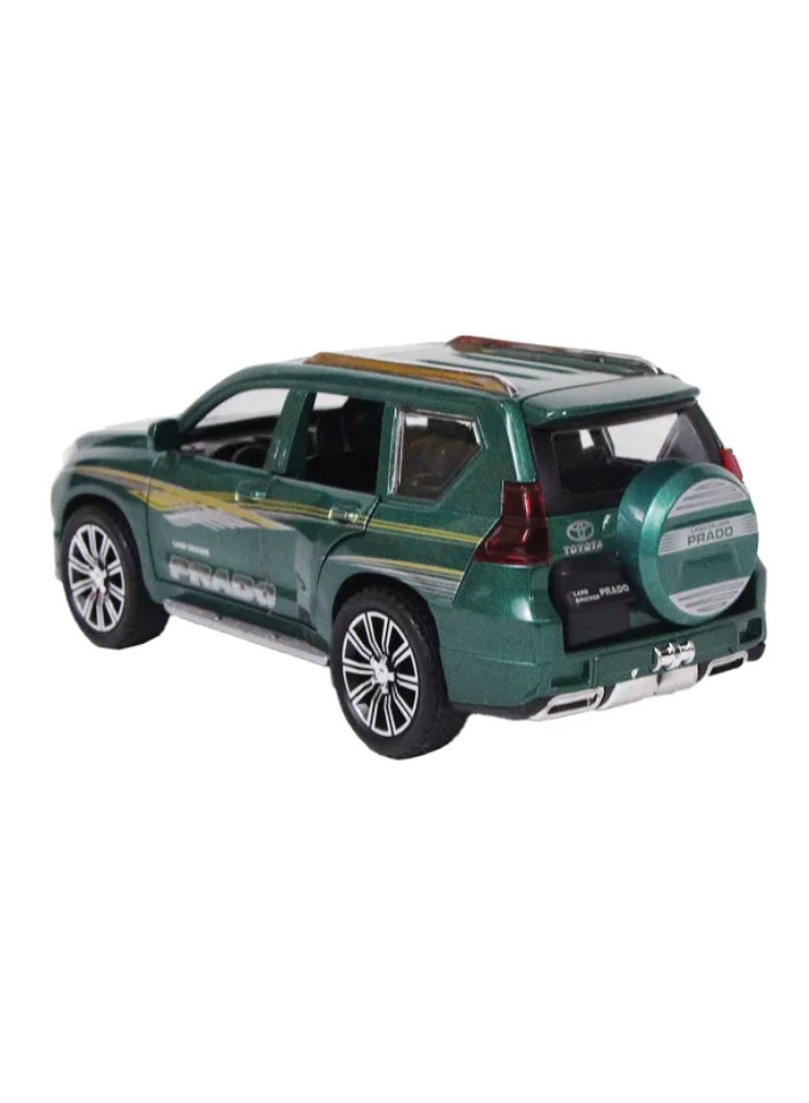 توي لاند نموذج سيارة الدفع الرباعي للطرق الوعرة مع أضواء وصوت - Image 2