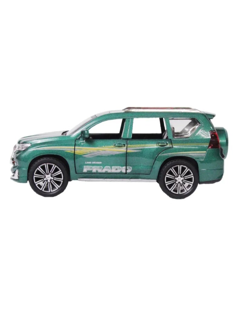 توي لاند نموذج سيارة الدفع الرباعي للطرق الوعرة مع أضواء وصوت - Image 3