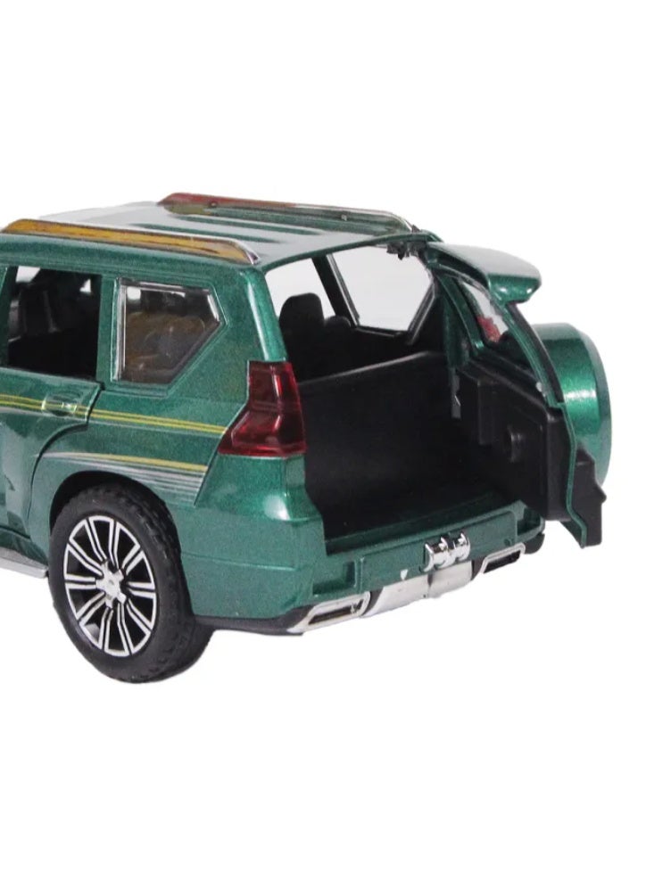 توي لاند نموذج سيارة الدفع الرباعي للطرق الوعرة مع أضواء وصوت - Image 4