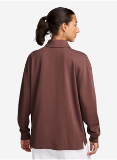 Nike W Nsw Essntl Os Ls Polo  - Image 2
