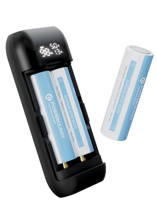 Power Bank & Battery Charger - Grey