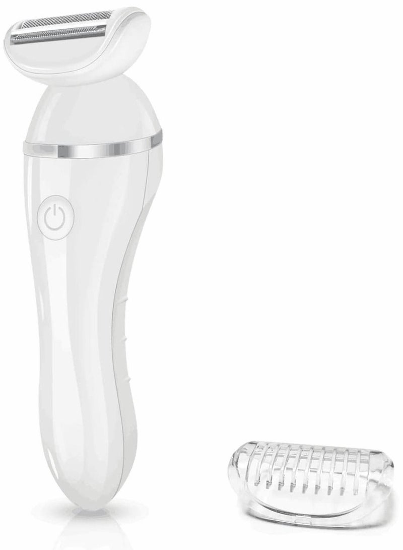 SYOSI Electric Razor for Women 3 in 1 Womens Shaver Leg Hair Wet and Dry Rechargeable Body Removal Arm Underarm Area USB Painless - Image 1