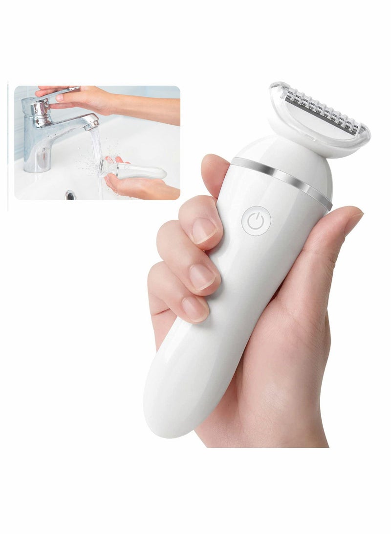 SYOSI Electric Razor for Women 3 in 1 Womens Shaver Leg Hair Wet and Dry Rechargeable Body Removal Arm Underarm Area USB Painless - Image 4