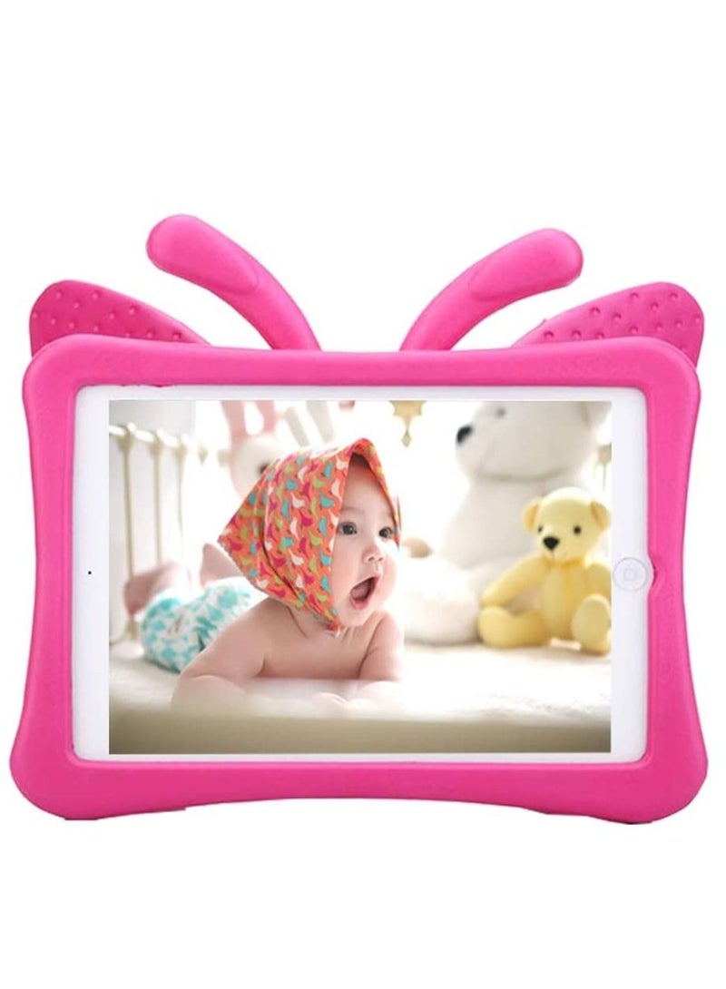 iPad 9th 8th 7th Generation Case Kids Girls, Cute Butterfly Shockproof EVA Foam Super Protection Stand Cover for iPad 2021 2020 2019 10.2" and iPad Air 3 Pro 10.5" - Image 2
