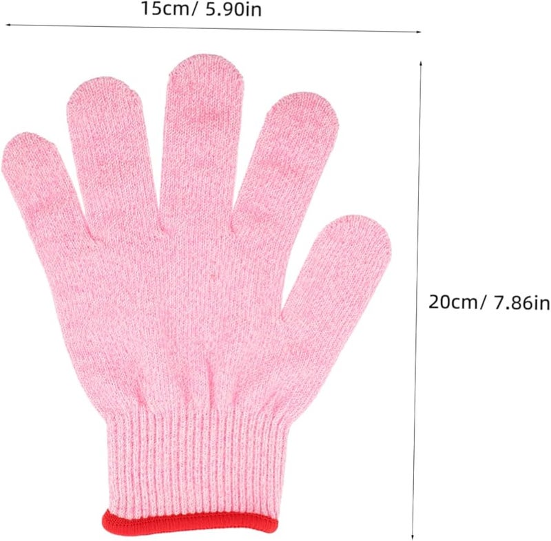 2 Pairs Pink Work Gloves Protective Gardening Labor Gloves Comfortable Breathable - Image 3