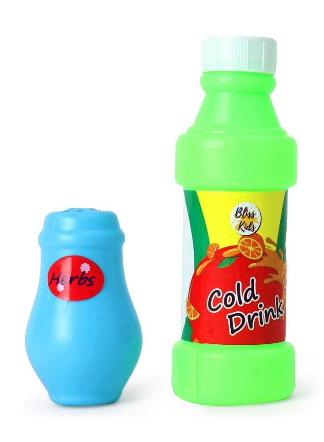 بيبي جو مجموعة ألعاب بيبي جو بيتزا بارتي للوجبات السريعة والتظاهر بالطهي والتقطيع للأطفال (متعددة الألوان) - Image 5