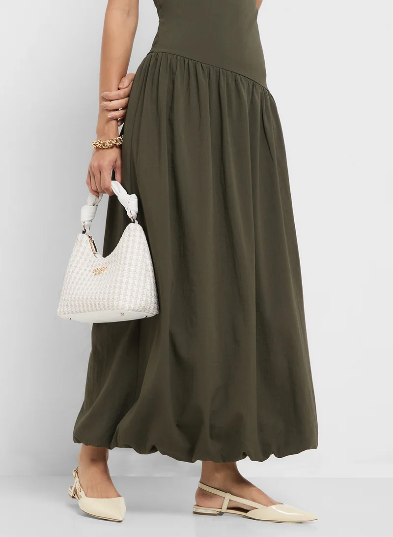 GUESS Close Toe Ankle Strap Ballerinas