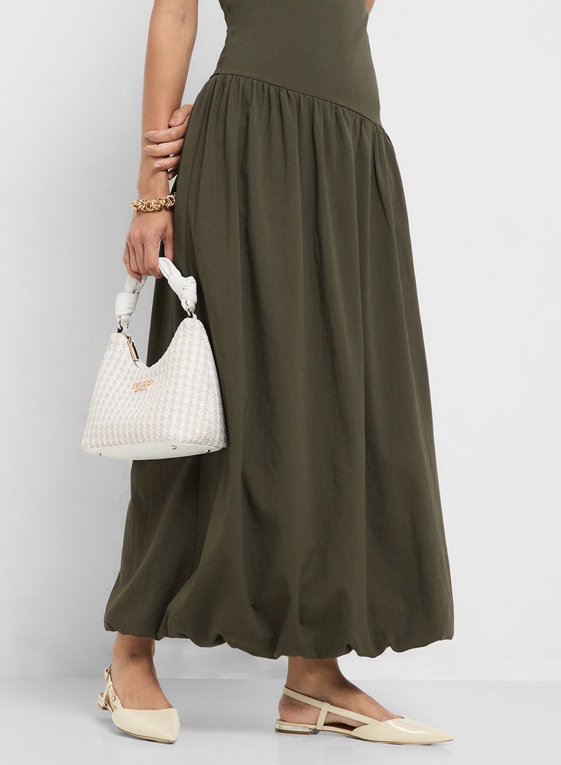 جس باليرينا بكعب مغلق وحزام للكاحل - Image 5