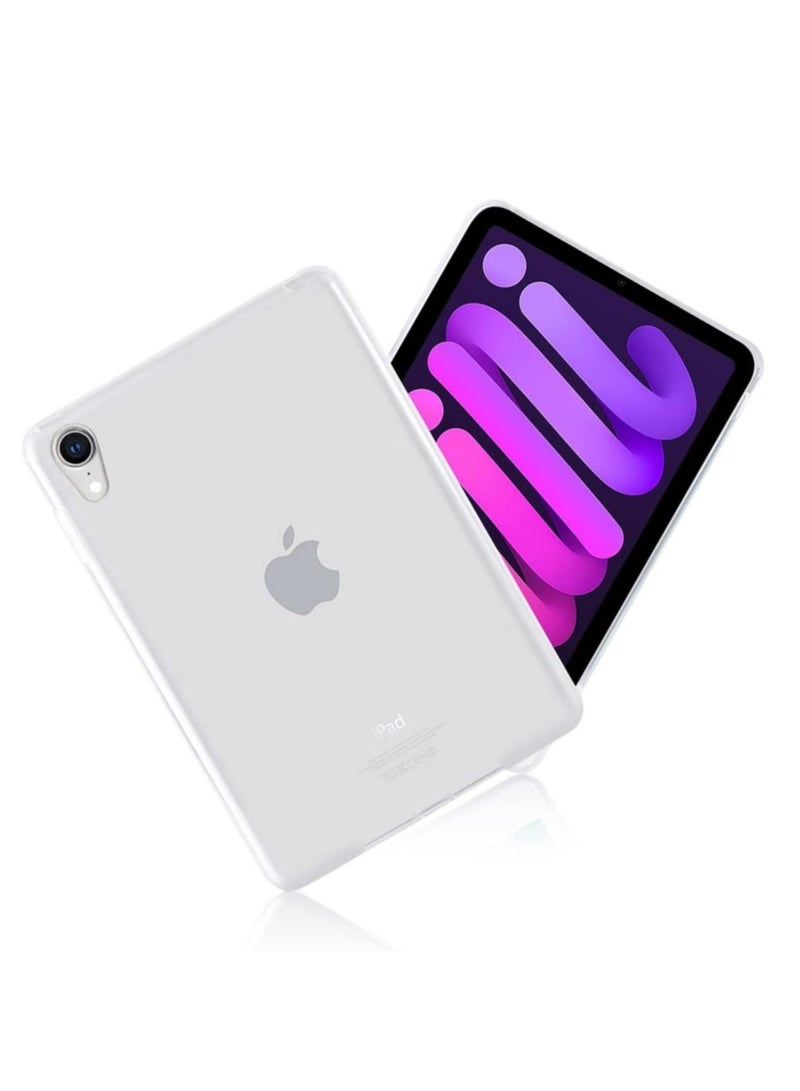 Generic Clear Case Compatible with iPad Mini 6 – Ultra-Thin Transparent Soft TPU Back Cover for 8.3" iPad Mini 2021 (6th Generation)  - Image 1