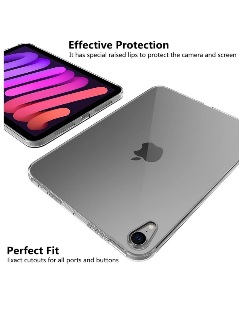 Generic Clear Case Compatible with iPad Mini 6 – Ultra-Thin Transparent Soft TPU Back Cover for 8.3" iPad Mini 2021 (6th Generation)  - Image 5