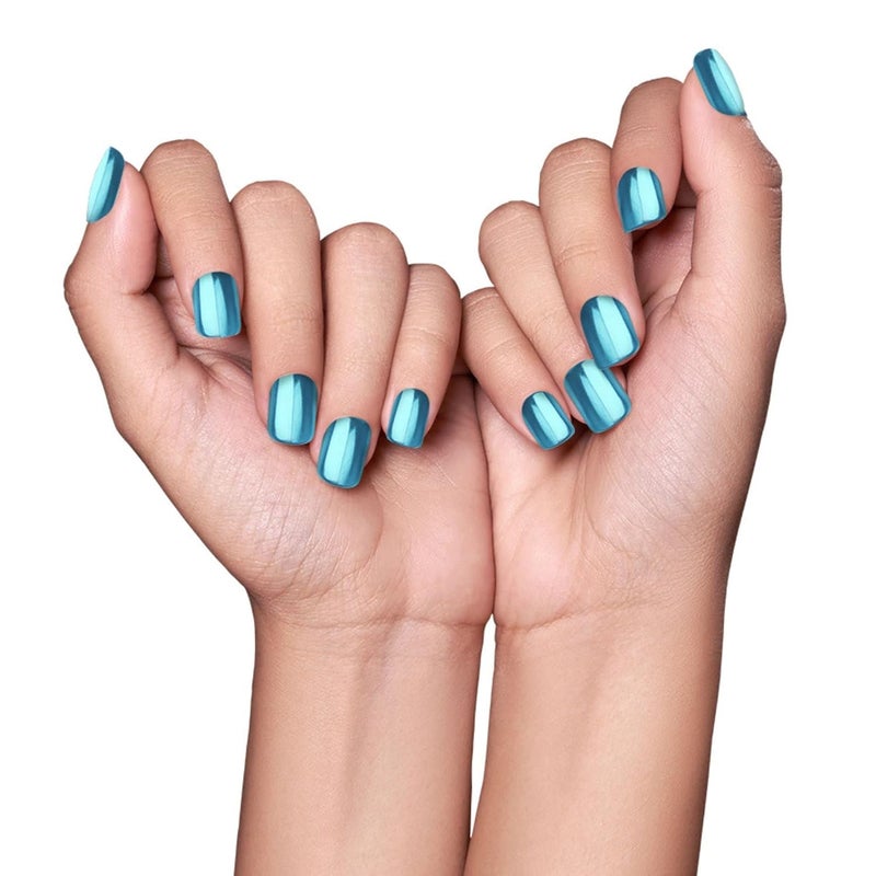 Renee RENEE Stick On Nails MN 02 24 Reusable Artificial Fake Nail Set Lightweight Long Lasting Easy To Use Quick Fix For Festivals Special Occasions - Image 1
