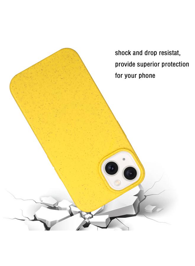 اس-توب جراب لهاتف iPhone 15 مصنوع من مادة القش المغناطيسية Wheat MagSafe + جراب هاتف TPU - Image 4