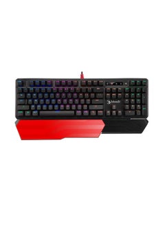 Gaming Keyboard / Linear Optical Switch / Light and Instant Feedback / Fastest Keyboard Switches in Gaming / Water Resistant / RGB lighting / Detachable Wrist-Rest - Black