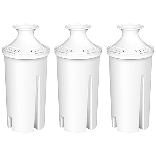 Fil-Fresh 3-Pack Water Filter Replacements for Brita Water Pitchers and Dispensers, NSF 53&42 Certified to Reduce Cadmium, Mercury, Copper, Zinc, BPA free, Lasts 2 Months or 40 Gallons - Image 1