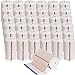 LEIFIDE 36 Pack Compression Bandage Wrap with Self Closure on Both Ends Elastic Bandage for Legs Knees Ankles Wrists Elbows Shoulders Athletic Stretchable Wrap4 InchBlue Trim - Image 1