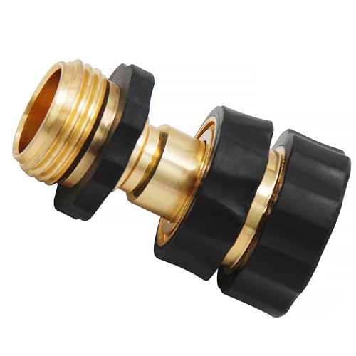 Lifynste 3/4 Inch Garden Hose Quick Connector Fittings, Easy Connector Fitting, Male and Female Set, (6) - Image 4