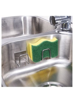Y&D 2Pcs stainless steel sponge rack kitchen free punch ball rag drain storage  - Image 1