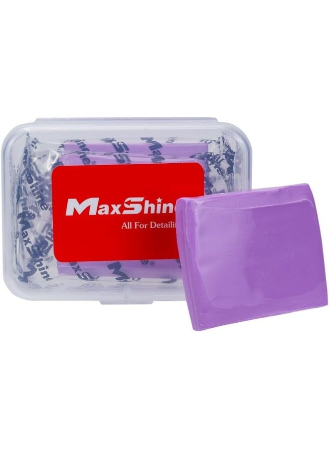 MaxShine ماكس شاين سحر التفاصيل 150 جرام طين بار، بنفسجي، درجة ثقيلة - Image 2