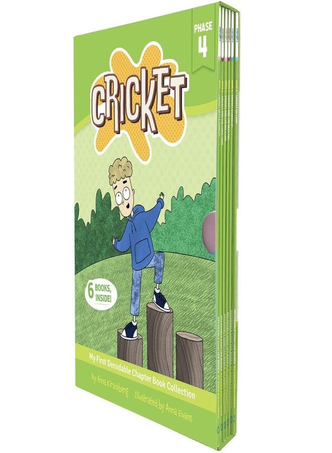 جونيور ليرنينغ مجموعة كتب "كريكت ذا كيد" التعليمية للصغار، مجموعة كتب قابلة للفك، 6 كتب قابلة للفك، الصفوف من 2 إلى 4، برنامج علم القراءة - Image 2