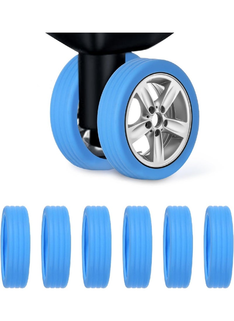 Genérico Caster Luggage Wheel Silent Silicone Protective Cover 8 Pack  - Image 1
