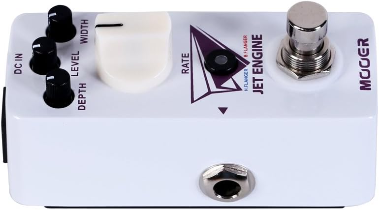 MOOER Jet Engine Dual Flanger Pedal - Micro Modulation Pedal for Analog Flange Effects - Image 2