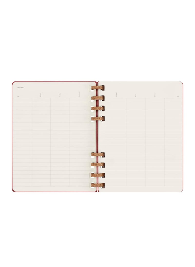 MOLESKINE Undated Spiral Weekly And Mondthly Agenda Hard Cover 19x25cm XL Size  - Image 4