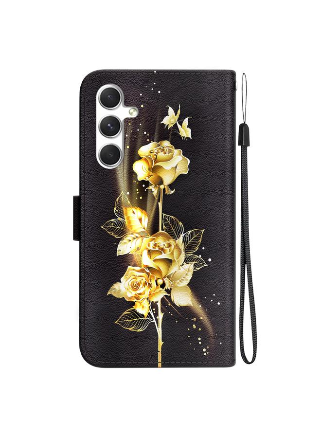 S-TOP Case For Samsung Galaxy S24+ 5G Crystal Texture Colored Drawing Leather Phone Case - Image 3