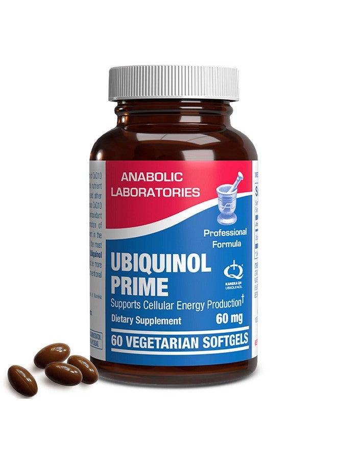 Anabolic Laboratories Ultra Absorption Ubiquinol CoQ10 Supplement - Coenzyme Q10 Supplement for Heart Immune Energy Cellular & Brain Support - Vegetarian Non-GMO & Made in The USA in cGMP Facilities - 60 Servings - Image 1