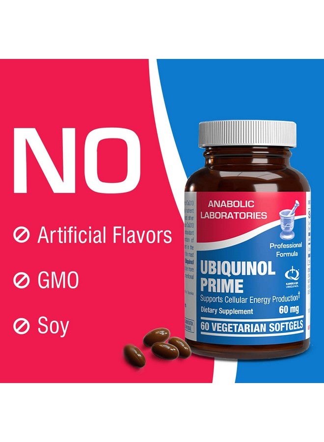 Anabolic Laboratories Ultra Absorption Ubiquinol CoQ10 Supplement - Coenzyme Q10 Supplement for Heart Immune Energy Cellular & Brain Support - Vegetarian Non-GMO & Made in The USA in cGMP Facilities - 60 Servings - Image 5
