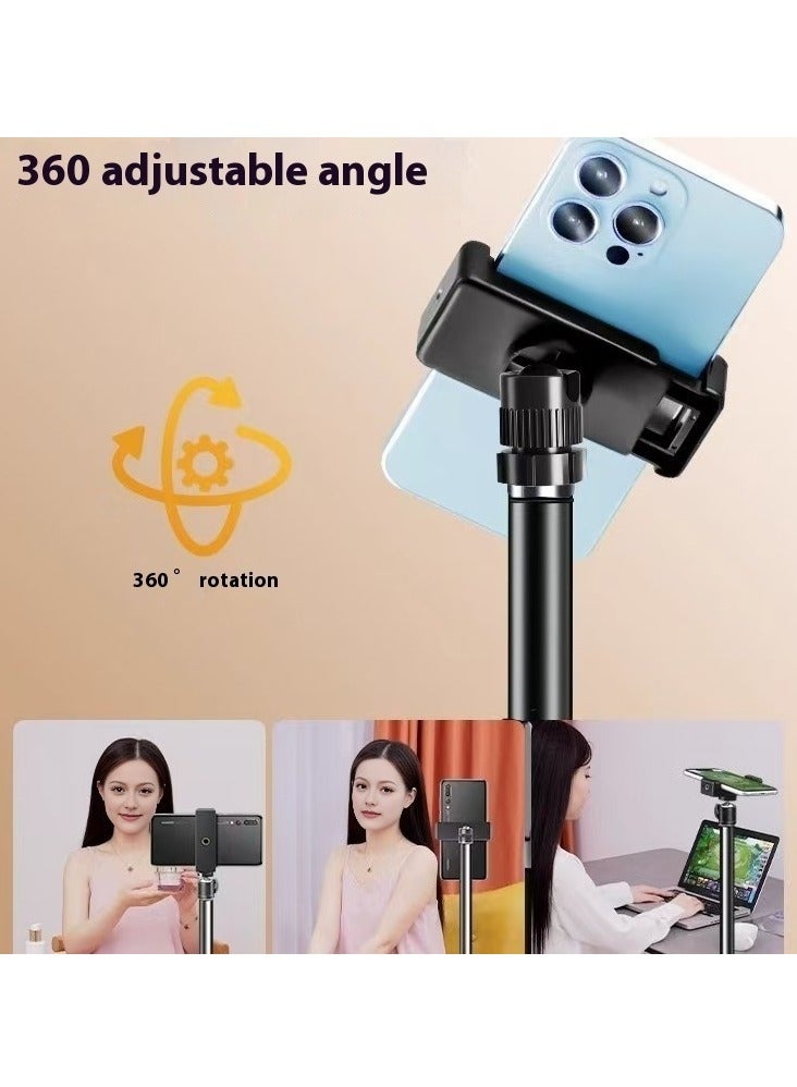 Mobile phone live photography fill light bracket mobile phone selfie stick portable outdoor photography - Image 2