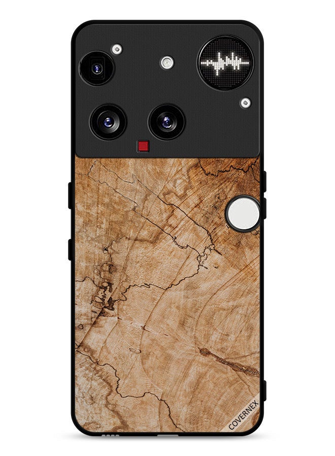 Covernex Nothing Phone (3) Protective Case Cover Vintage Wooden Pattern - Image 1