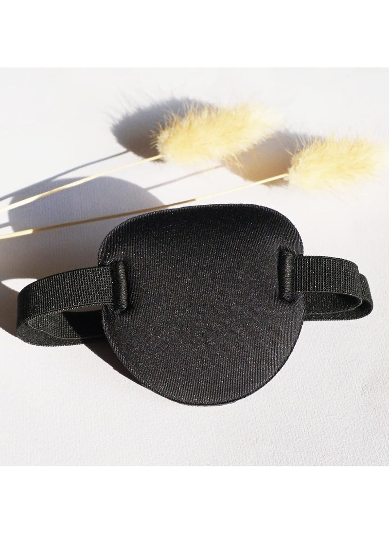 Generic - 1PCS Eye Patch, 3D Eye Patch for Adults/Kids ,Adjustable, Medical Eye Patch, Amblyopia Lazy Eye Patches for Left or Right Eyes, Black ﻿ - Image 1