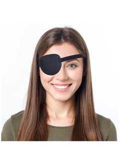1PCS Eye Patch, 3D Eye Patch for Adults/Kids ,Adjustable, Medical Eye Patch, Amblyopia Lazy Eye Patches for Left or Right Eyes, Black ﻿