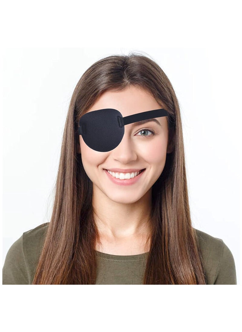 Generic - 1PCS Eye Patch, 3D Eye Patch for Adults/Kids ,Adjustable, Medical Eye Patch, Amblyopia Lazy Eye Patches for Left or Right Eyes, Black ﻿ - Image 1