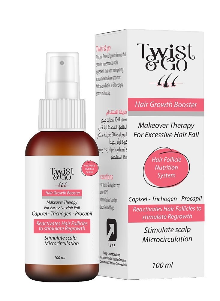 Twist & Go Makeover Therapy For Excessive Hair Fall Anti-Hair Loss Lotion 100ML