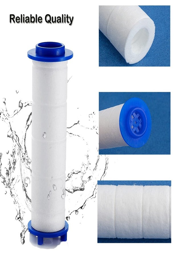 Besititli Replacement Filters for Hydro Jet Shower Head, High Pressure Handheld Turbo Fan Shower Heads Filter, PP-Cotton Filter Cartridge for Vortex Shower Head Set of 12 with Clean Towel - Image 4
