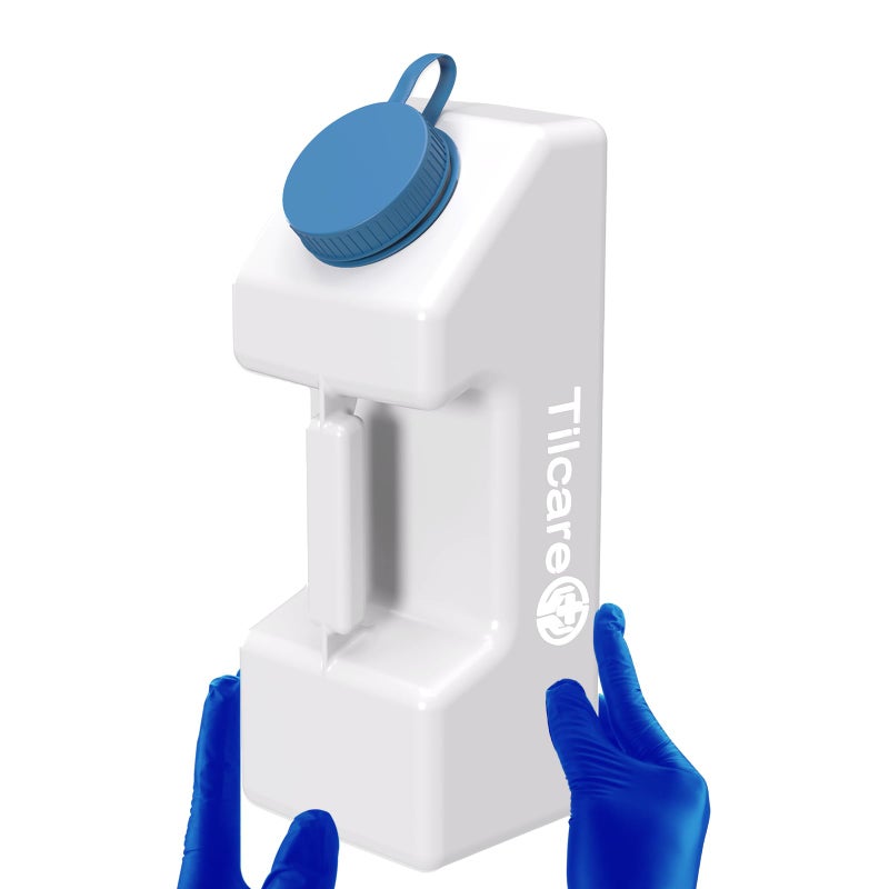 Tilcare Portable Urinals for Men Spill Proof Nighttime Glow in The Dark Lid- 3000 ml/101 Oz  Pee Bottles for Men  Urine Bottle for Men  Male Urinal Spill Proof  Pee Cup  Mens Urinal Bottle  Pee jug - Image 1