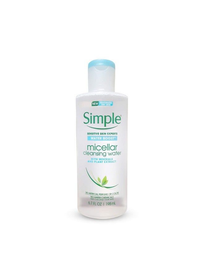 Simple Water Boost Micellar Cleansing Water for Sensitive Skin, 6.7 Fluid Ounce - Image 1