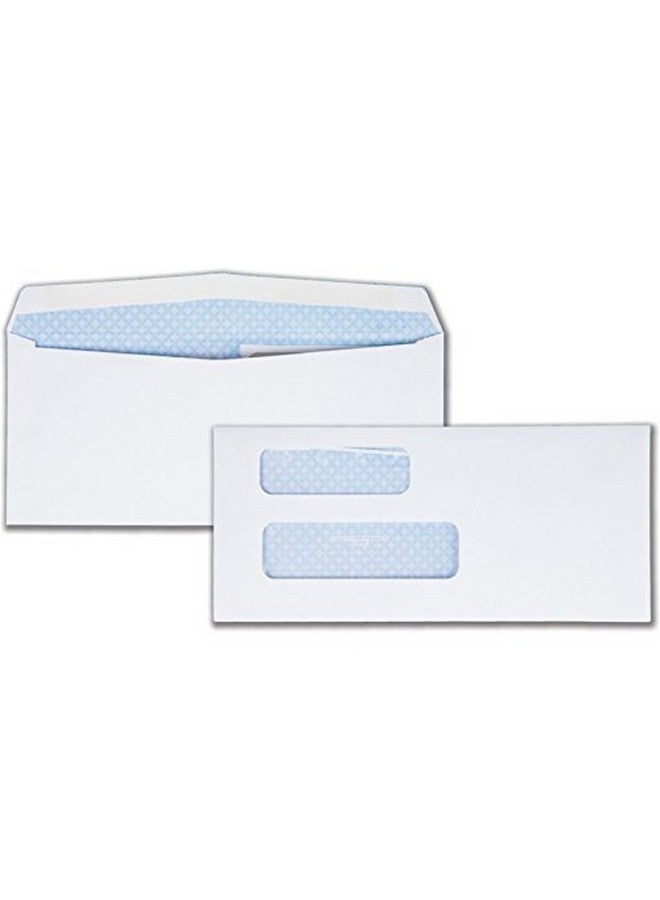 Quality Park 9 Security Envelopes Double Window Invoices And Quickbooks Statements 37/8 X 87/8 Inches Gummed 24 Lb White 500/Box (Qua24527) - Image 5