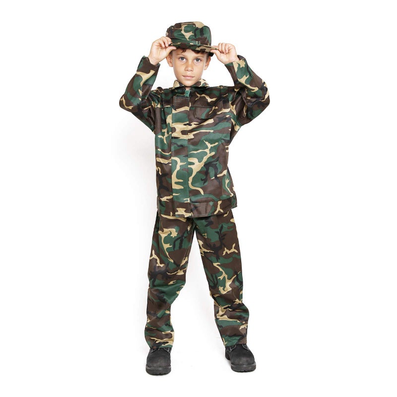Jason Party Army Costume for Kids Soldier Costume Military Costumes for Boys-LWood-L - Image 4