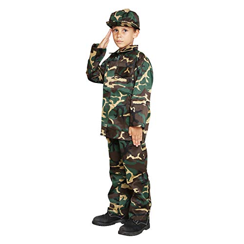 Jason Party Army Costume for Kids Soldier Costume Military Costumes for Boys-LWood-L - Image 2