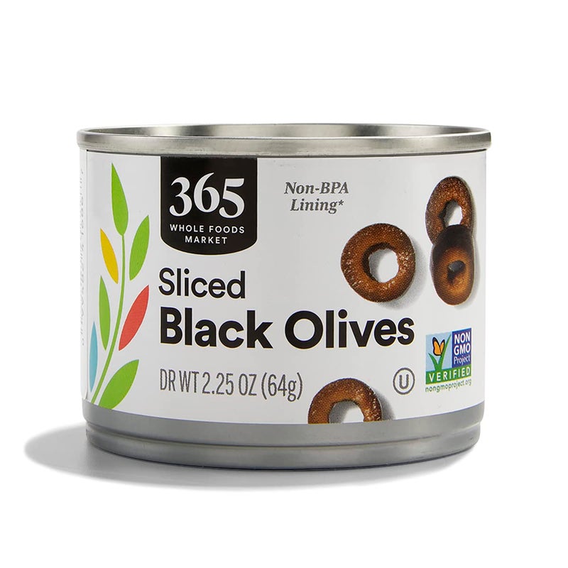 365 by Whole Foods Market, Ripe Sliced Olives, 2.25 Ounce - Image 1