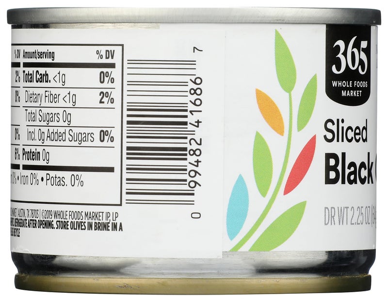 365 by Whole Foods Market, Ripe Sliced Olives, 2.25 Ounce - Image 4