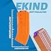 EKIND 10 Darts Banana Curved Clips Compatible with Nerf Elite Magazines Quick Reload Soft Dart Ammo Clip for Nerf Toy Guns Orange 2Pcs - Image 4