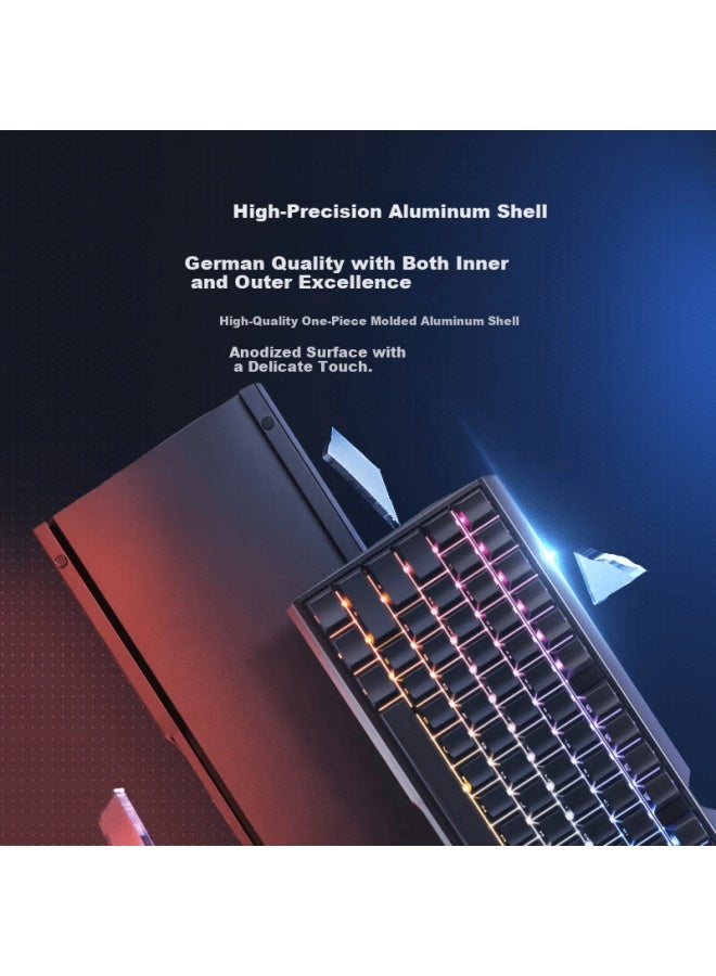 Cherry Mx3.0s Tkl Mechanical Keyboard Rgb Backlit Wired Gaming Keyboard 87-key Black Brown Switch Office Typing Keyboard - Image 1